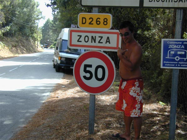 Panneau Zonza