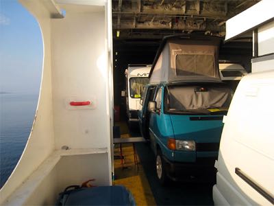 Bord du ferry