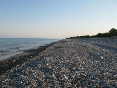 Plage déserte